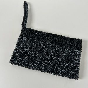 Festive beaded evening bag